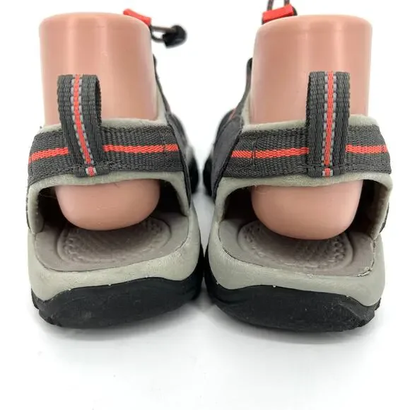 Keen Womens Newport H2 Closed Toe Waterproof Adjustable Sandals Gray Orange Sz 8 - Picture 4 of 8